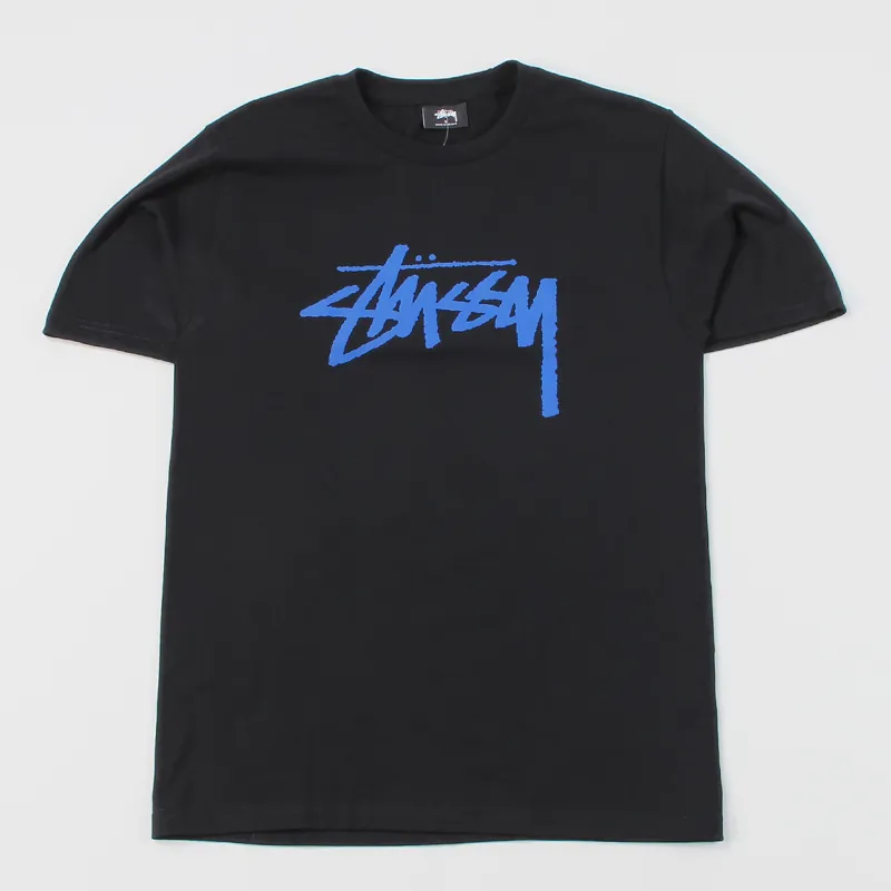Stussy Stock T Shirt Black