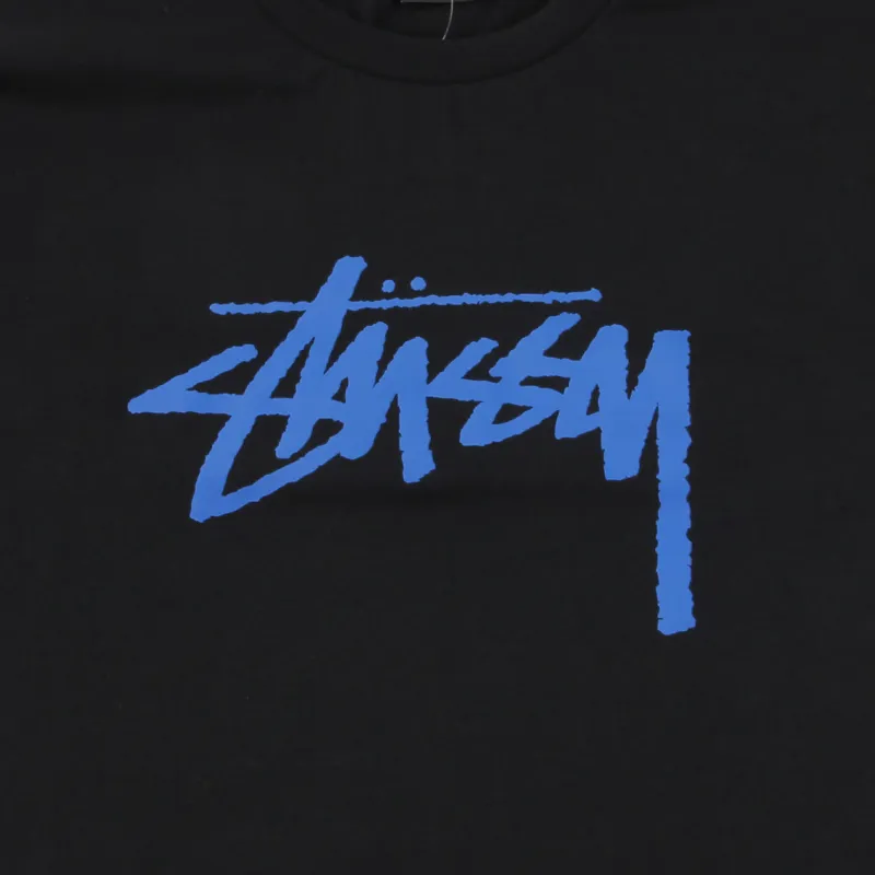 Stussy Stock T Shirt Black-1