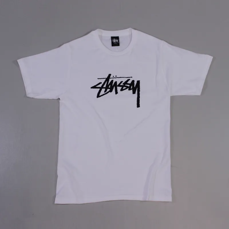 Stussy Stock T Shirt White
