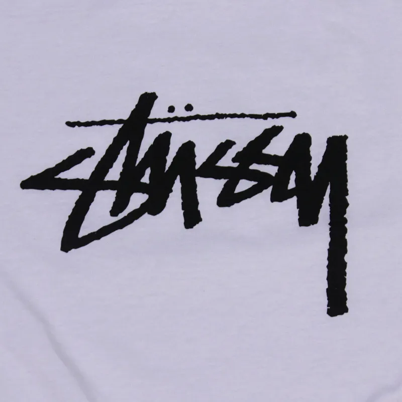 Stussy Stock T Shirt White-1