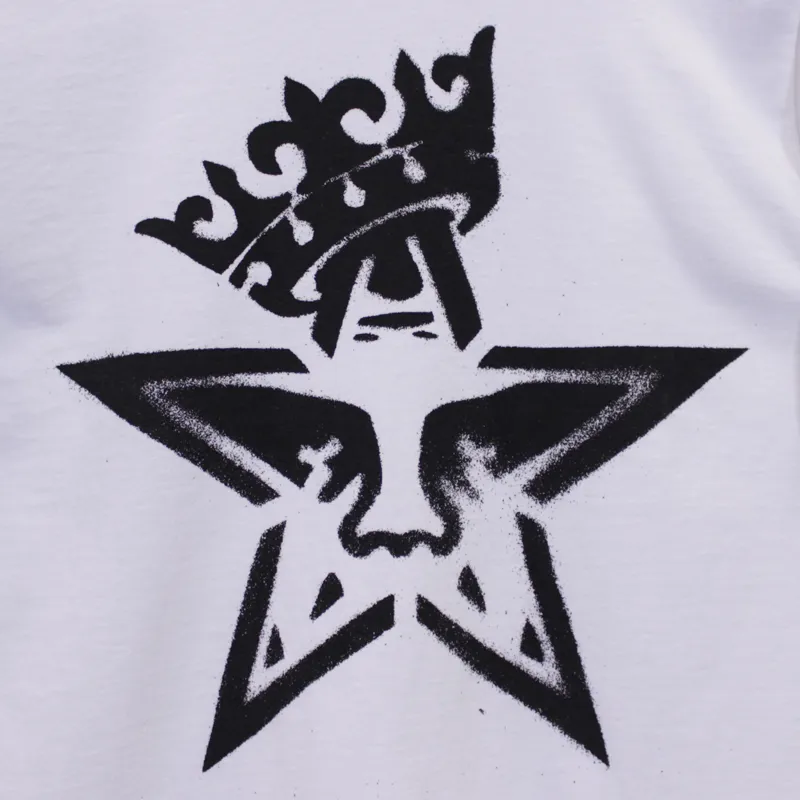 Obey Propaganda Mens Star Crown Tee White