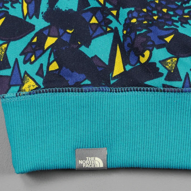 The North Face Mens Street Fleece Crew Sweater Enamel Blue-3