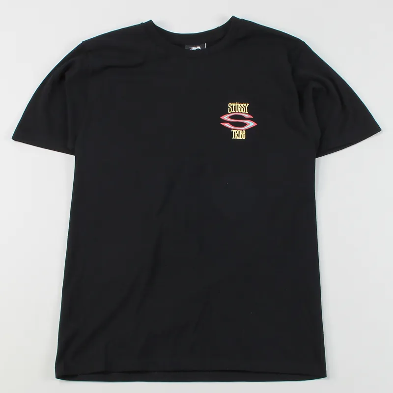Stussy Tribe T Shirt Black-1