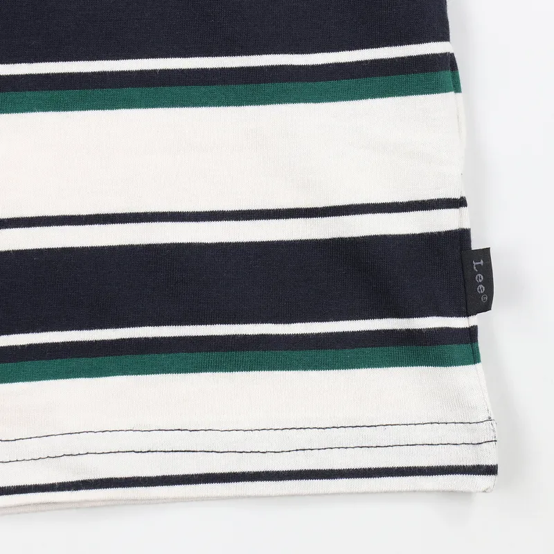 Lee Stripe T Shirt Sandy Beach-2