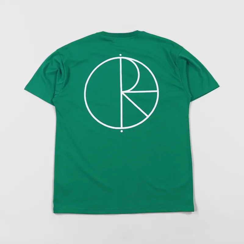 Polar Skate Co. Stroke Logo T Shirt Green