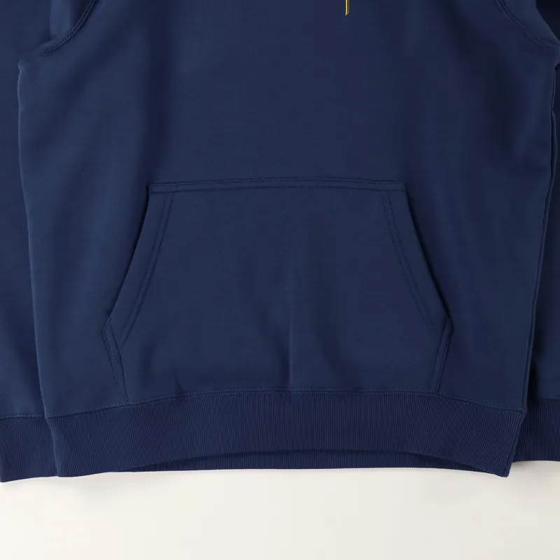 Stussy Design Applique Hoodie Navy-2