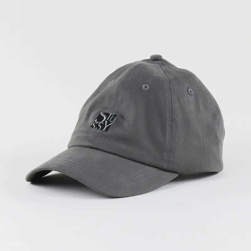 Stussy Institute Low Pro Cap Charcoal