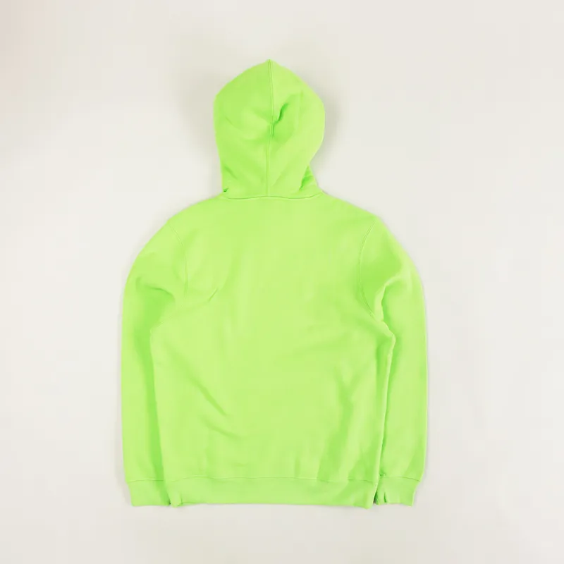 Stussy 2 Bar Applique Hoodie Green-3