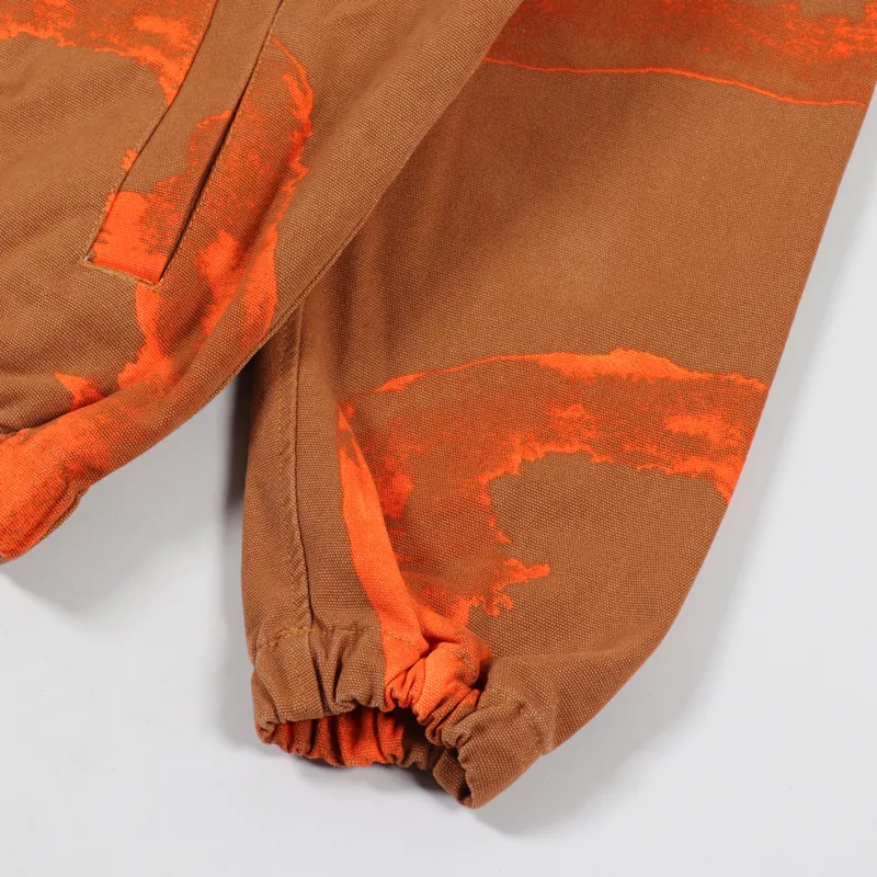 Stussy Printed Canvas Work Jacket Clay-6