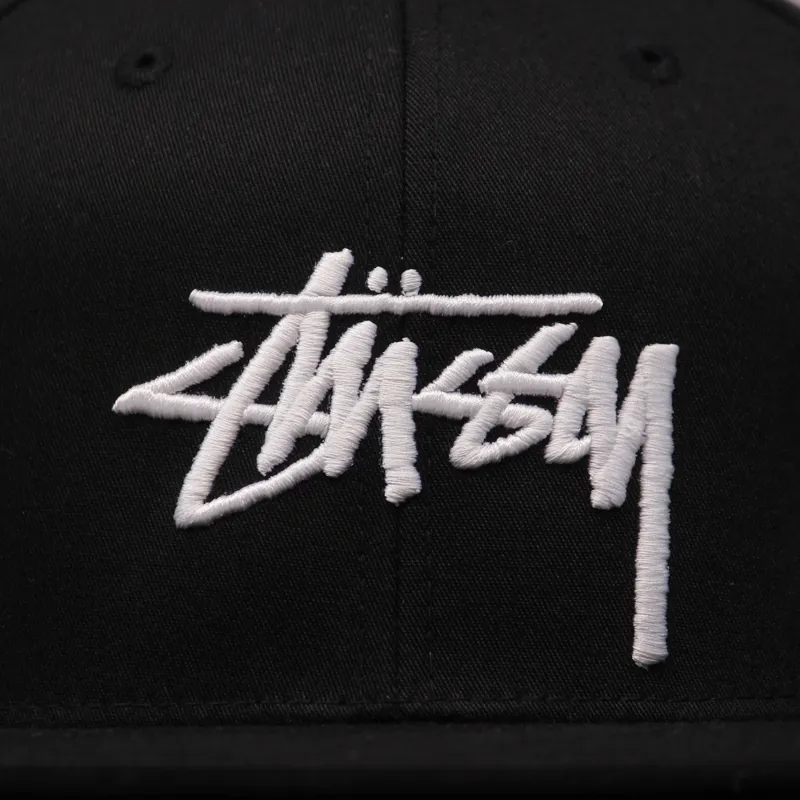 Stussy Stock SU14 Snapback Black-2