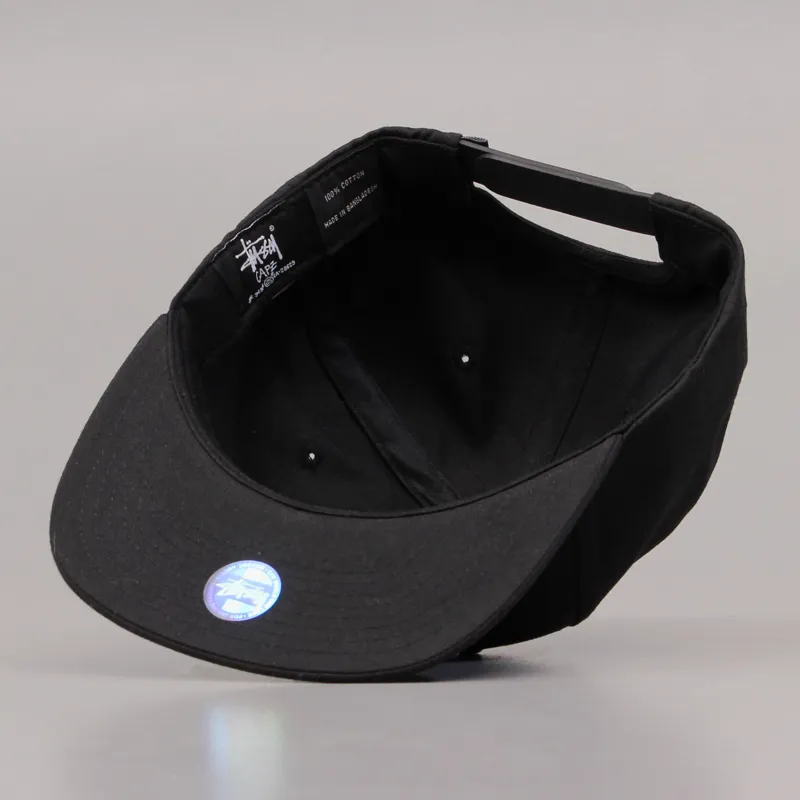 Stussy Stock SU14 Snapback Black-5