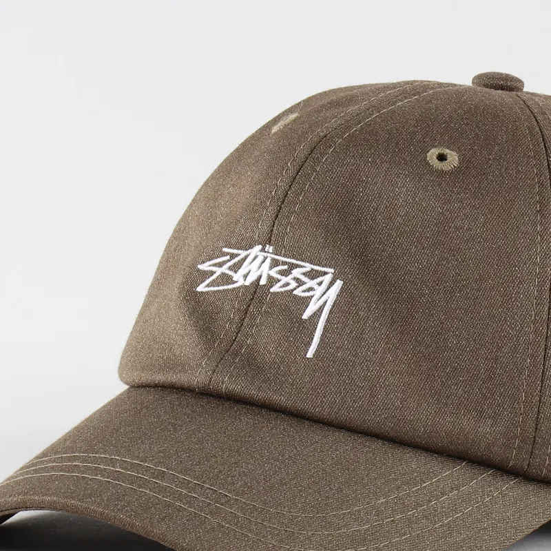 Stussy Suiting Low Pro Cap Khaki-1