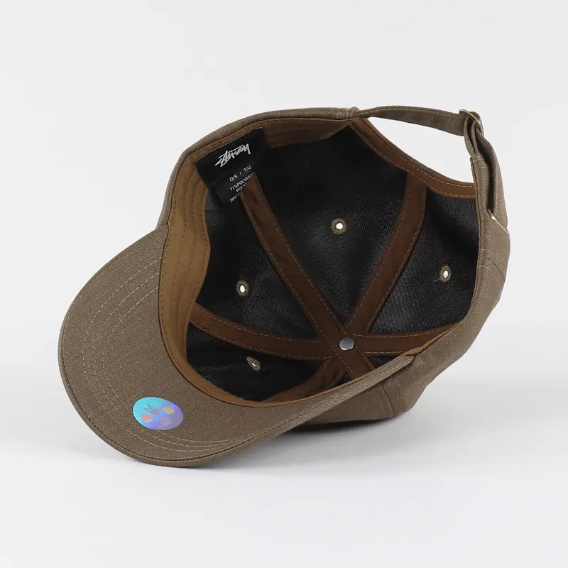 Stussy Suiting Low Pro Cap Khaki-3