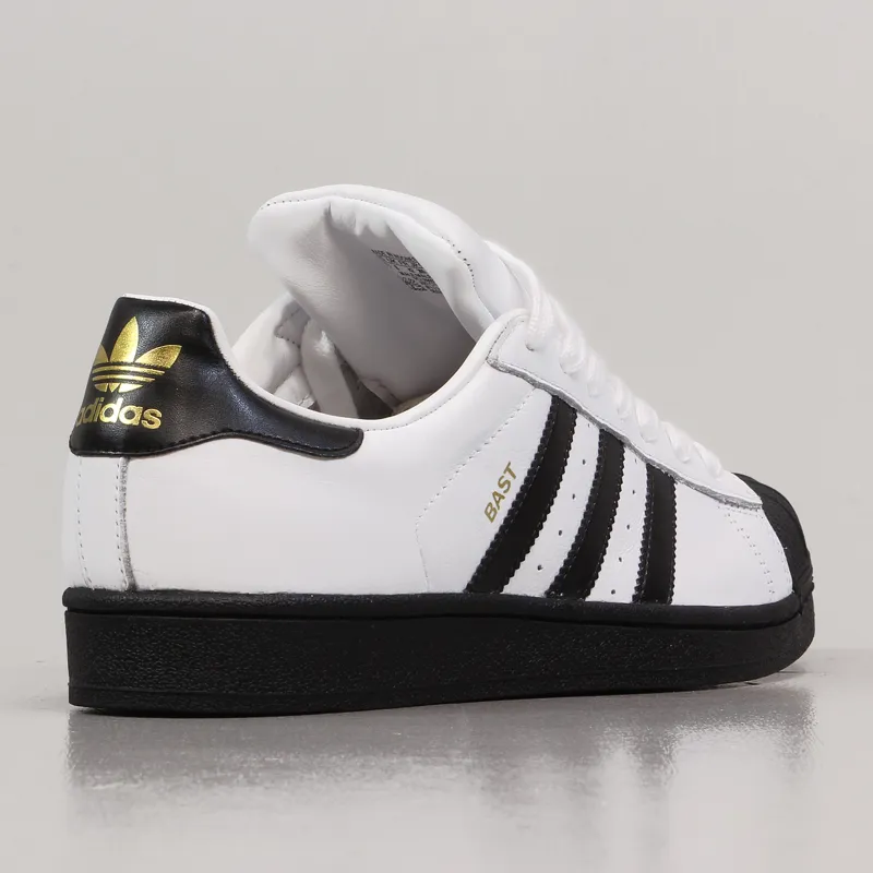 Adidas Skateboarding Superstar RT Joey Bast Shoes White Black