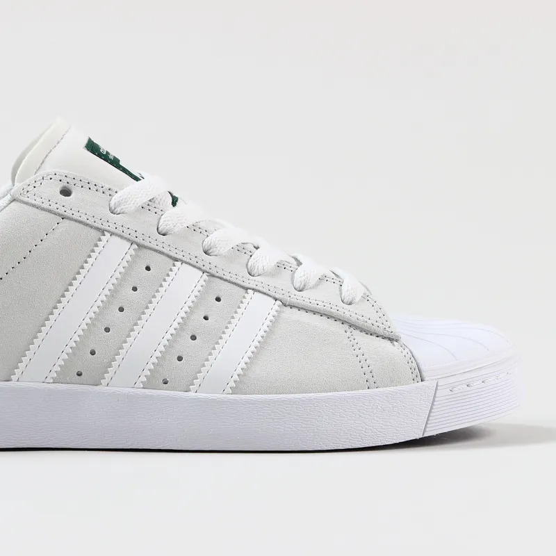 Adidas Superstar Vulc ADV Crystal White Green-4