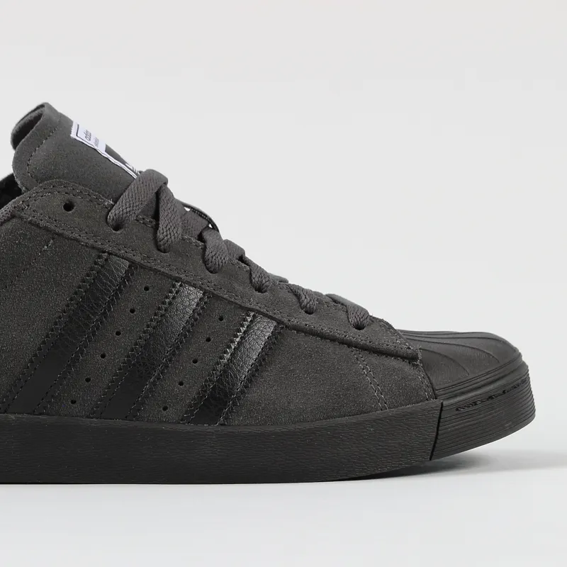 Adidas Superstar Vulc ADV Shoes Grey Black-2
