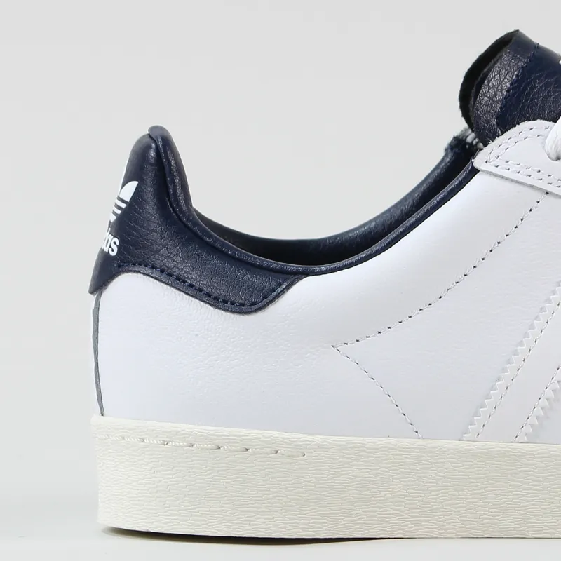 Adidas Superstar Vulc ADV Shoes White Navy-1
