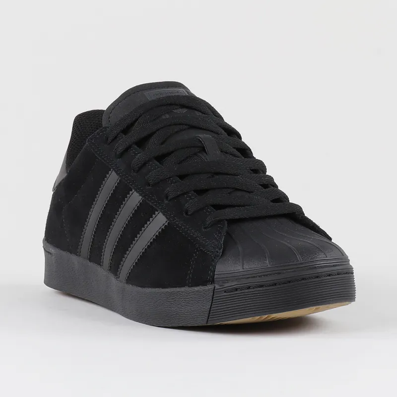 Adidas Skateboarding Superstar Vulc ADV Shoes Triple