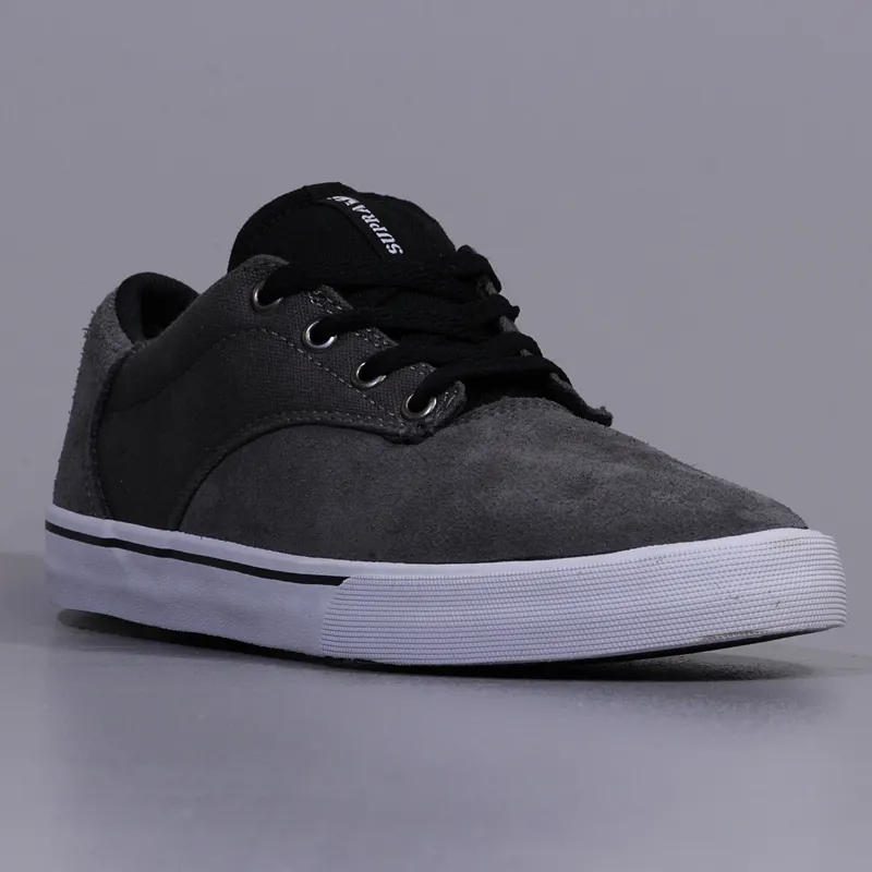 Supra Limited Edition Crown Pistol Shoe Charcoal Black White-4
