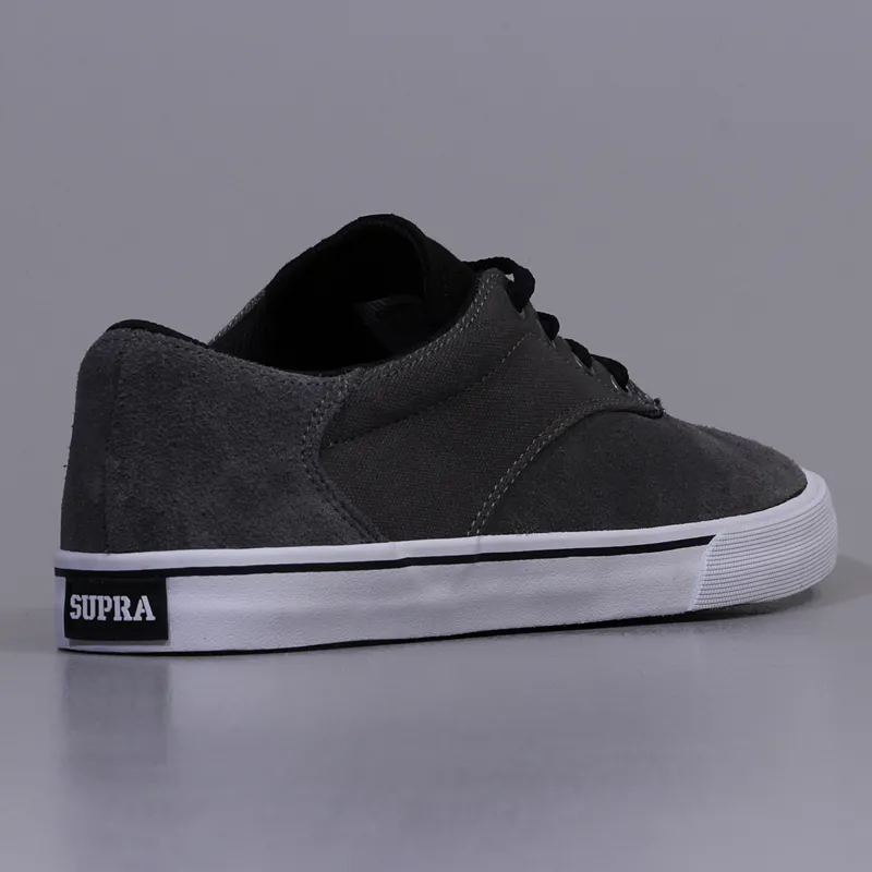 Supra Limited Edition Crown Pistol Shoe Charcoal Black White-5