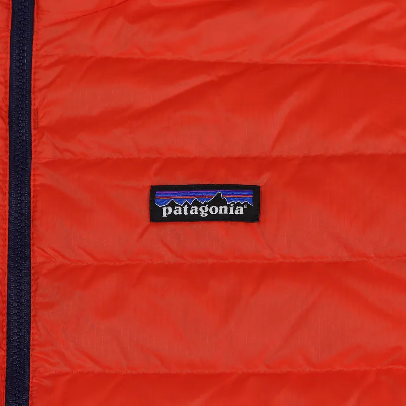 Patagonia Down Sweater Hood Turkish Red-1