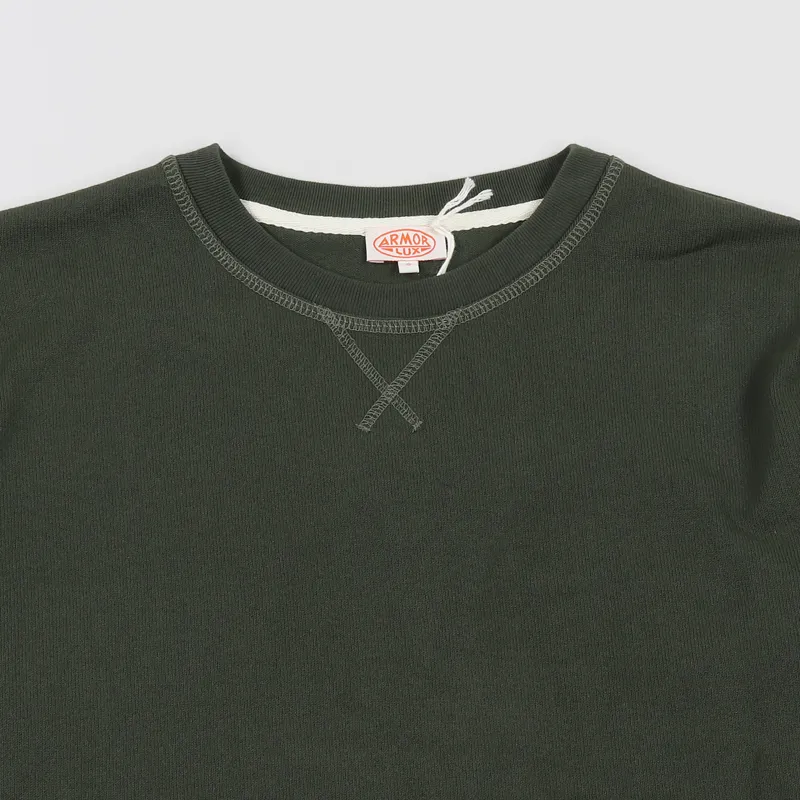 Armor Lux Heritage Sweatshirt Aquilla Green-1