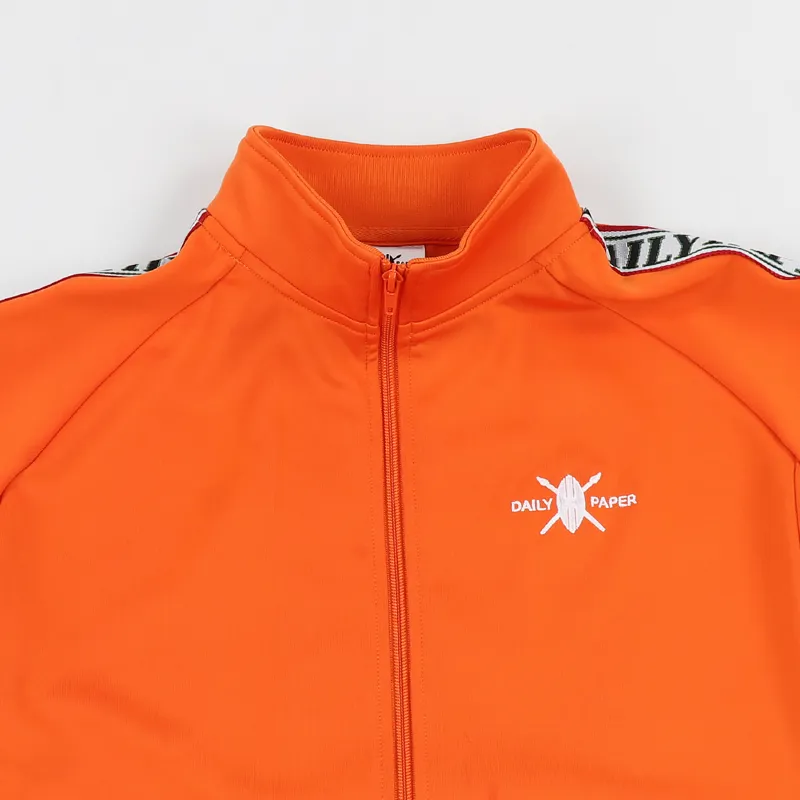 Daily Paper Tapevest Track Jacket Orange-1