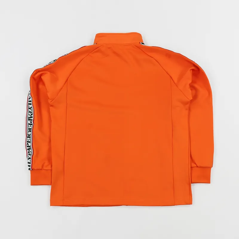 Daily Paper Mens Tapevest Tracksuit Track Jacket Orange