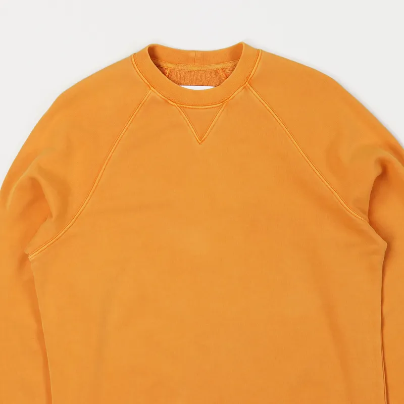 Samsøe And Samsøe Tashy Crew Neck Sweat Burnt Orange-1