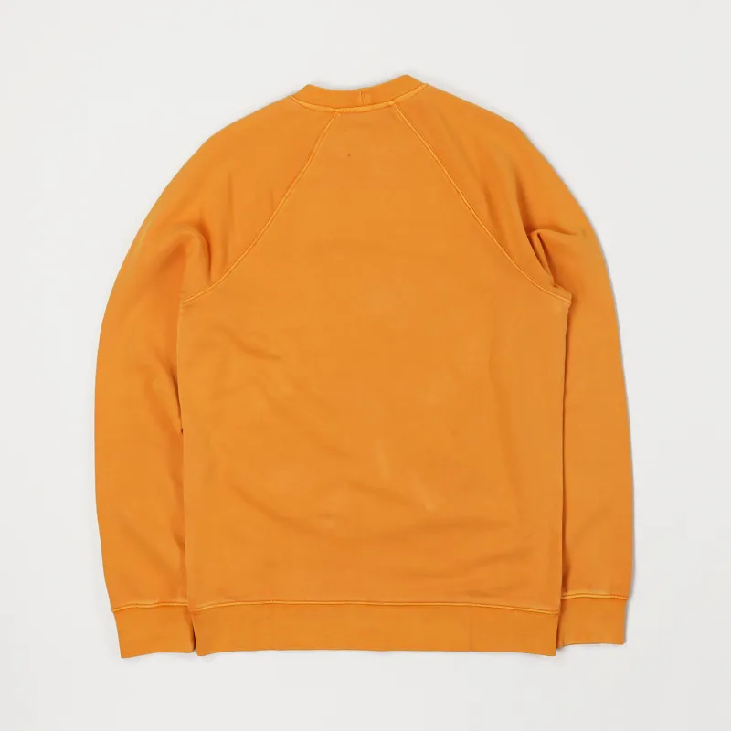 Samsøe And Samsøe Tashy Crew Neck Sweat Burnt Orange-2