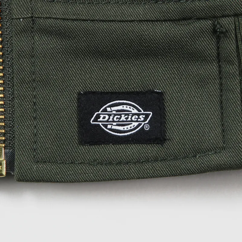 Dickies Taylorsville Bomber Jacket Dark Olive-2