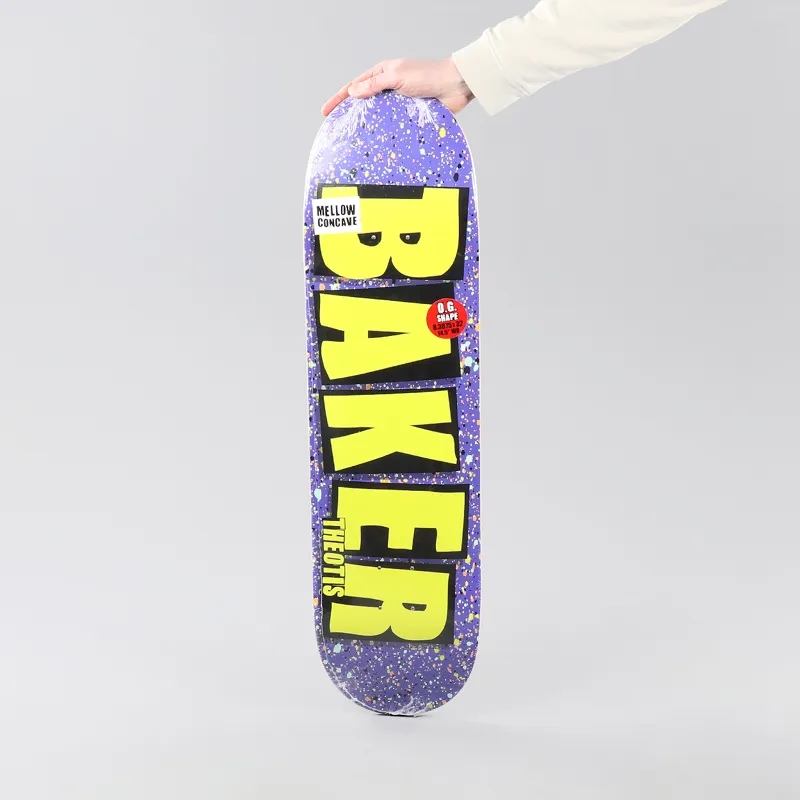 Baker Skateboards Theotis Beasley Pro Brand Name Splat Maple