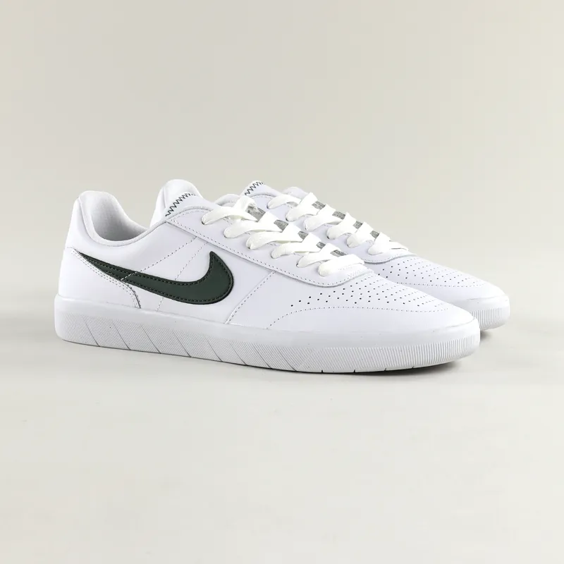 Nike SB Team Classic Premium Shoes White Galactic Jade-3