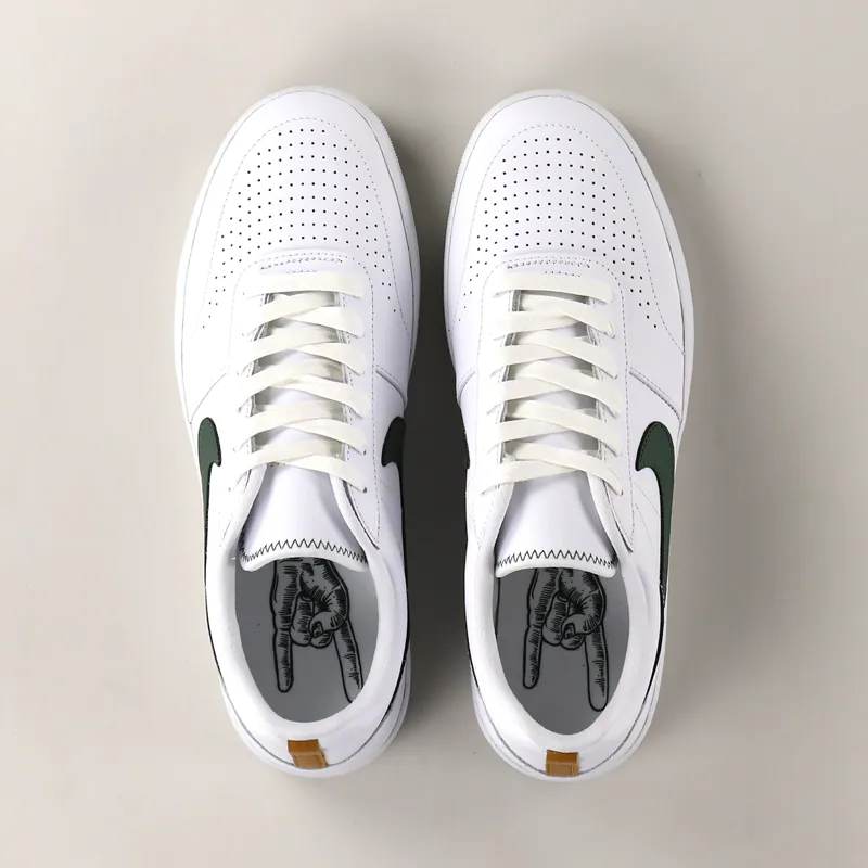 Nike SB Team Classic Premium Shoes White Galactic Jade-6