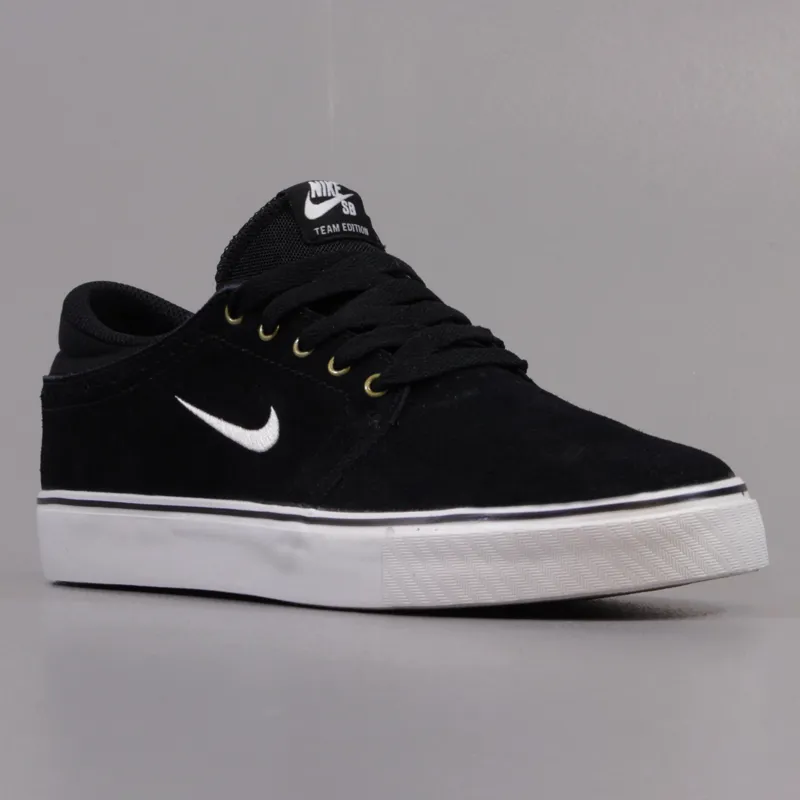 Nike SB Zoom Team Edition Shoe Black White Gum Brown-4