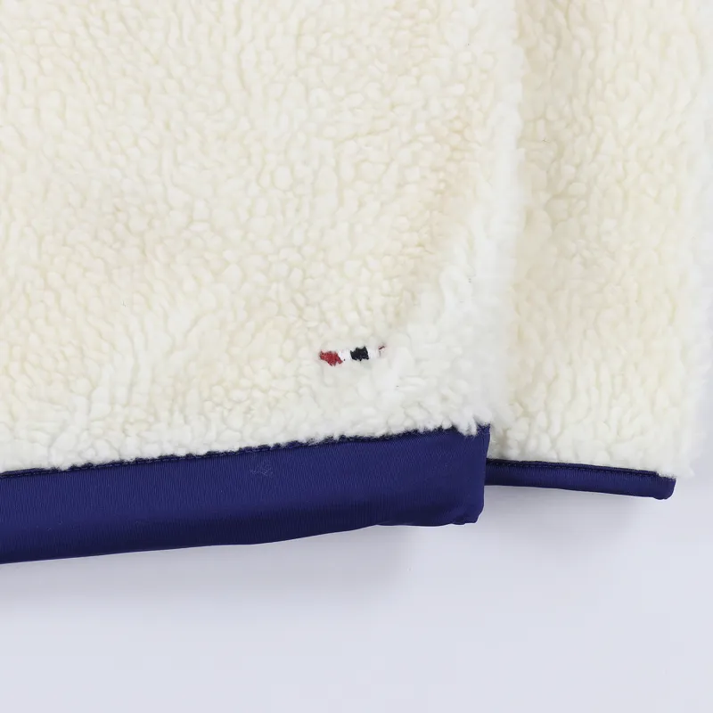 Napapijri Teide Overhead Fleece Hoodie New Milk-5