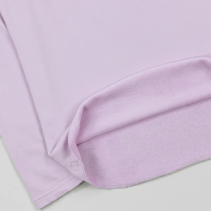 Edwin Terry Long Sleeve T Shirt Pink-3