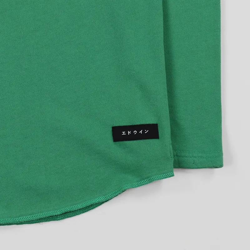 Edwin Terry Long Sleeve T Shirt Frosty Spruce-3