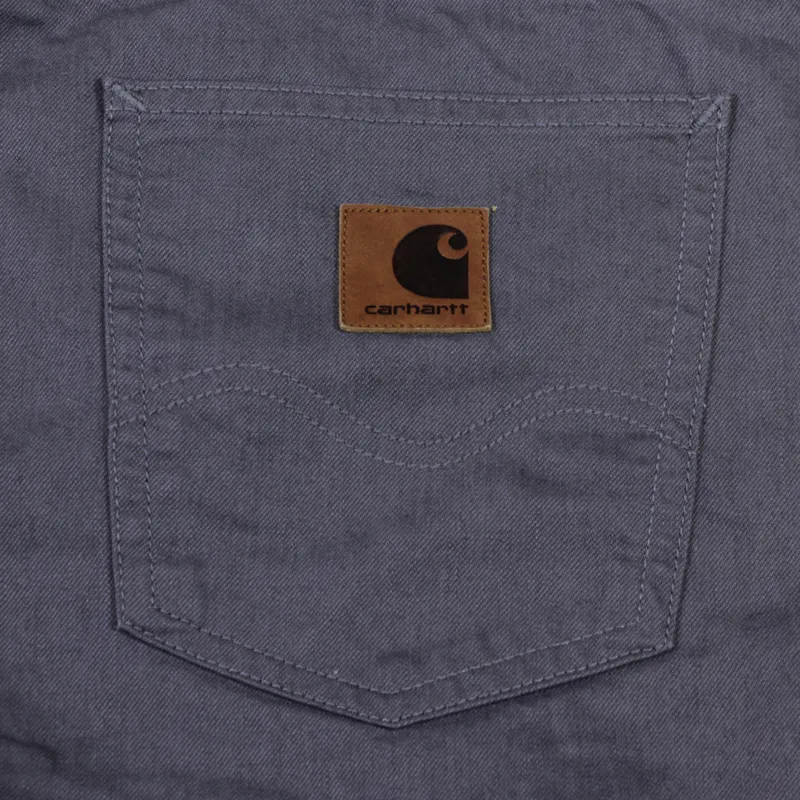Carhartt Texas Pant II Sparrow Rinsed-6