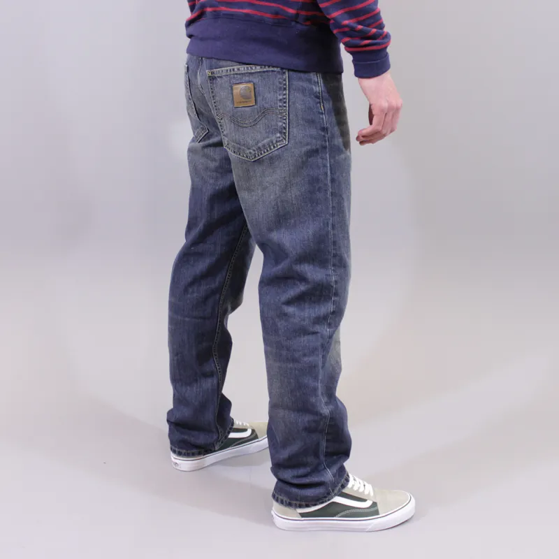 Carhartt Texas Pant - Landers Blue Coast Wash-1