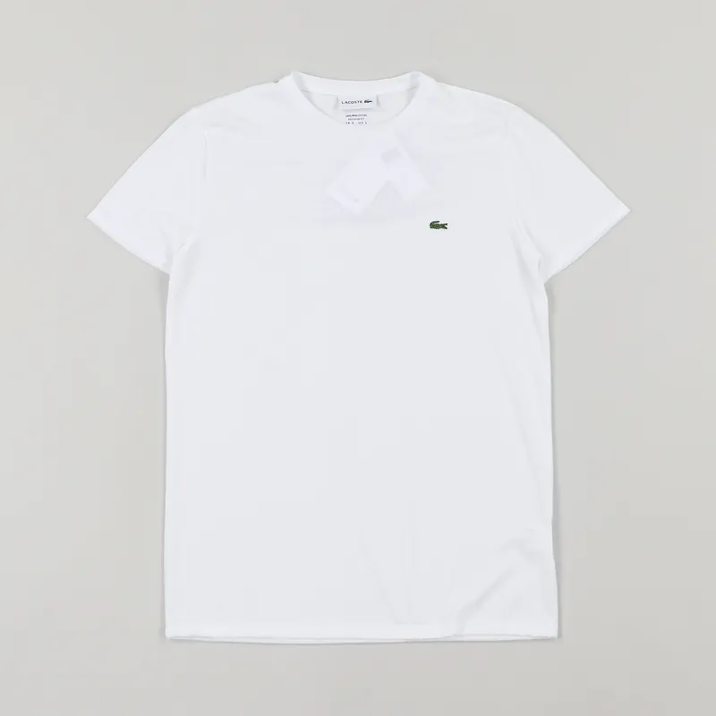 Lacoste Crew Neck T Shirt White