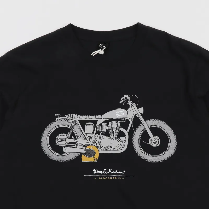 Deus Ex Machina The Bloodnok T Shirt Black-2