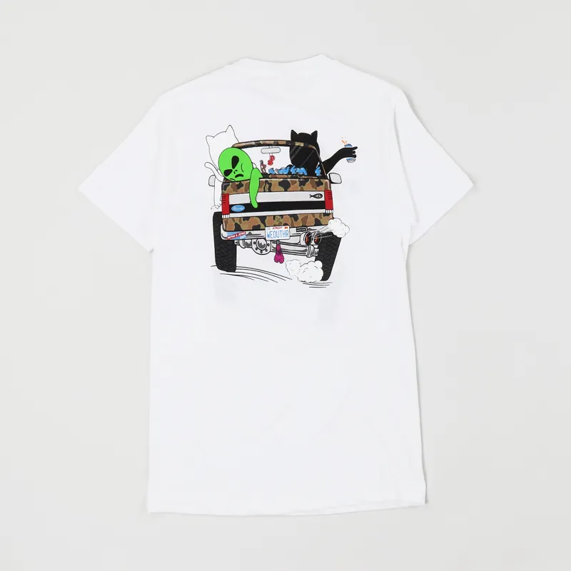 Ripndip The Whole Gang T Shirt White-1