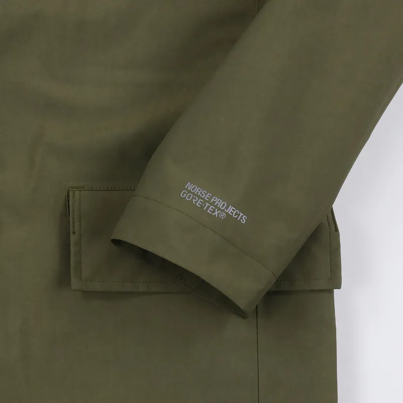 Norse Projects Thor GORE-TEX Jacket Sitka Green-3