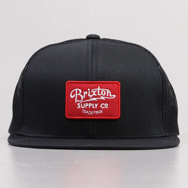 Brixton Thornton Trucker Cap Black-1