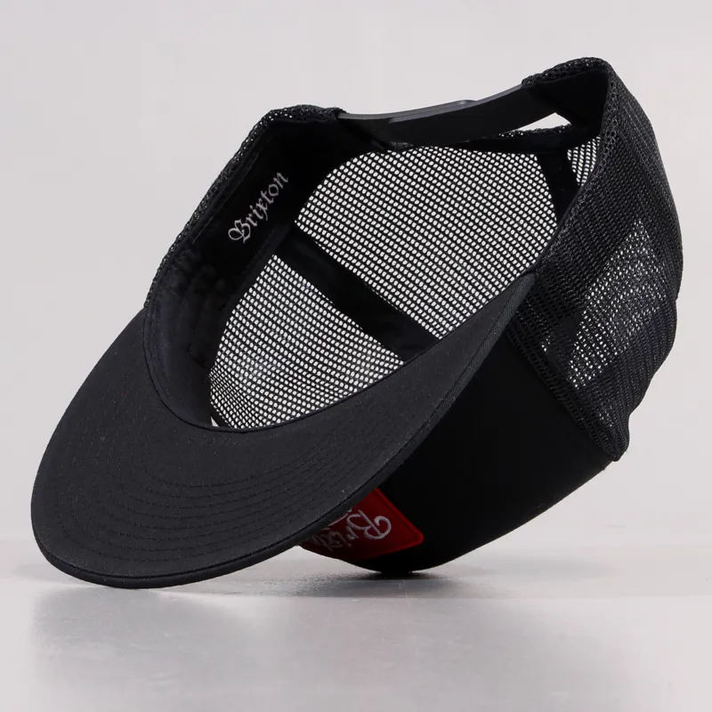 Brixton Thornton Trucker Cap Black-3