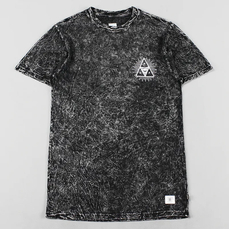 Huf Third Eye Triangle T Shirt Black
