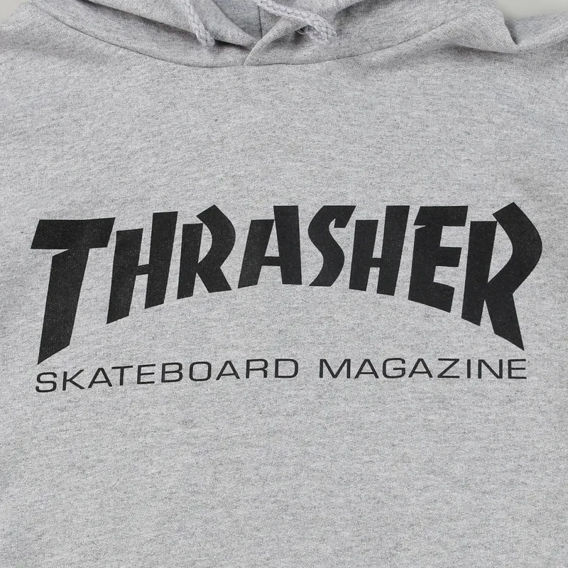 Thrasher Skateboard Magazine Hoody Grey-1