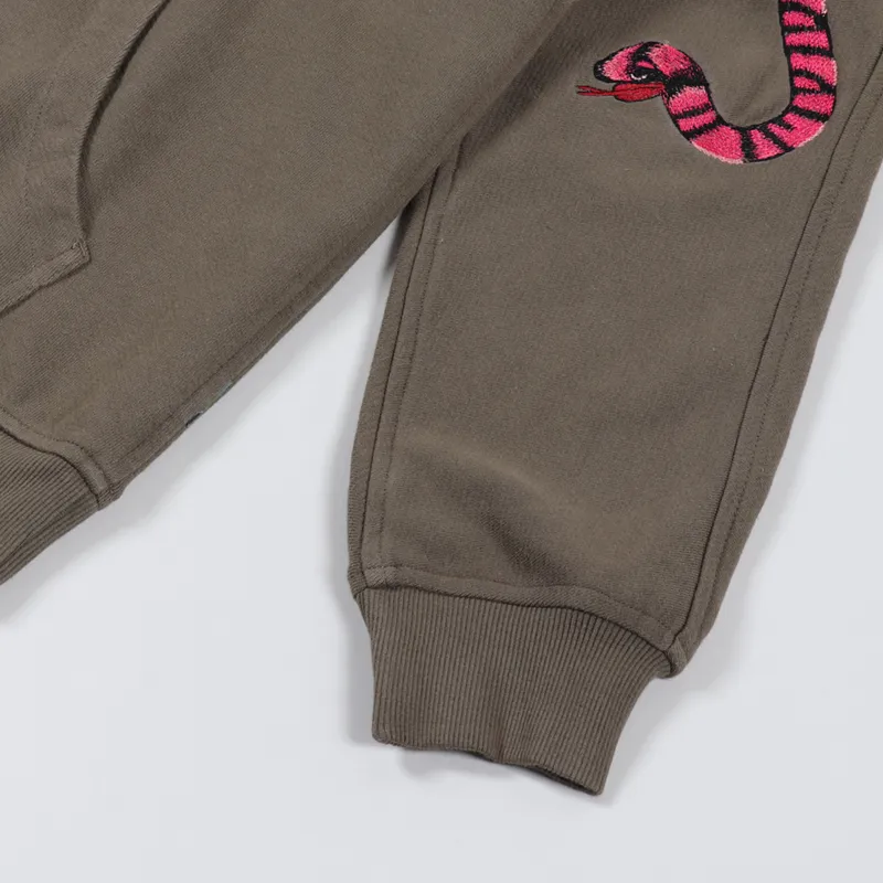Maharishi Tiger Invasion Hoodie Maha Olive-9