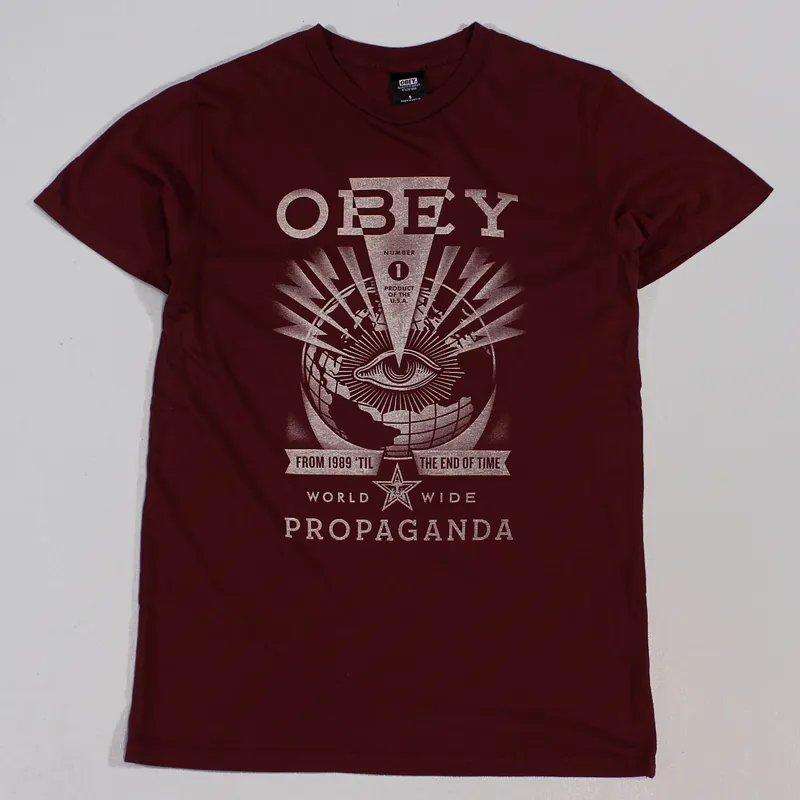 T-shirt Vintage New Order USA '89 - Rouge - Taille L - Coton - Occasion Très Bon état